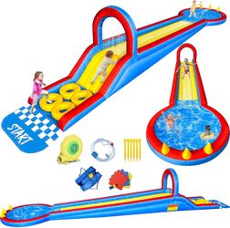 31ft Long Inflatable Water Slide 2550-8 For Sale