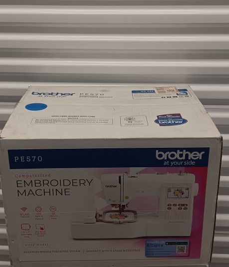 Brand New Brother PE570 Embroidery Machine