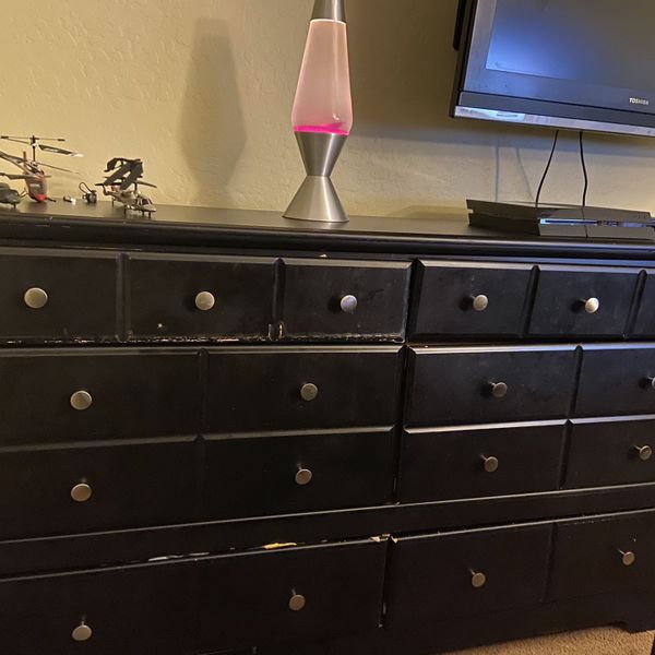 Large Black Dresser for Sale in Peoria, AZ OfferUp