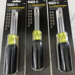 11-1 Klein Screw Drivers Price Is Firm $10 Ea.