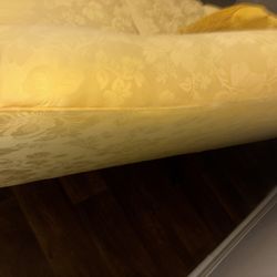 Yellow 3 Seater Sofa 