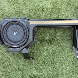 GMC Sierra / Silverado Kicker Subwoofer + Custom Storage + All Weather  Mats (OEM+ Setup) 🔥