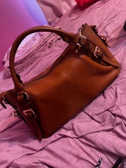 Large Light Brown Purse