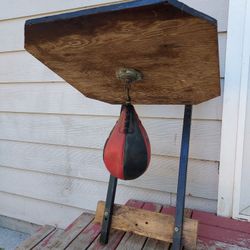 Speed Bag with Wall Mount.