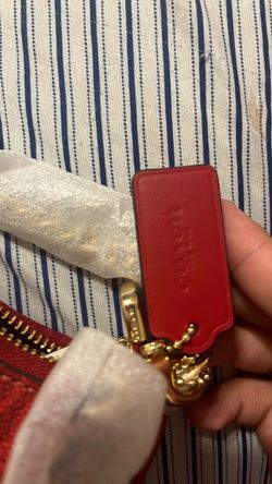 Coach Red Leather Bag brand new