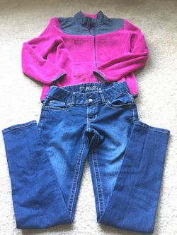 Girls women rue 21 jeans size 1/2 mid rise skinny jacket size 4-6
