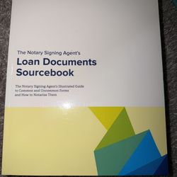 The Notary Signing Agent's Loan Documents Sourcebook, published by the National Notary Association (NNA).  