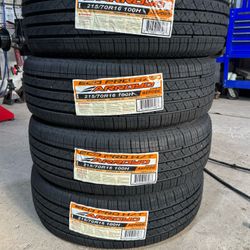(4) - 215/70/16 Arroyo Eco Pro H/T Tires