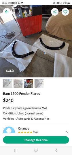 Ram 1500 Fender Flares