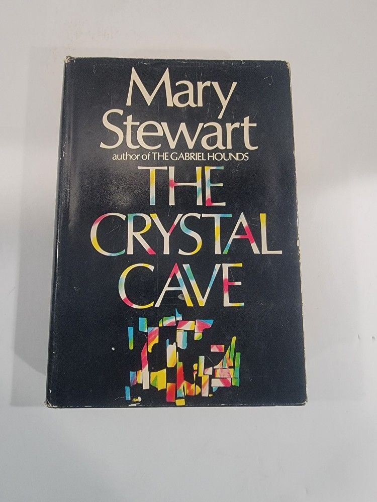 The Crystal Cave By Mary Stewart (1970, Hardcover) With Dust Cover