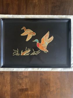 Couroc Of Monterey, California Serving Tray