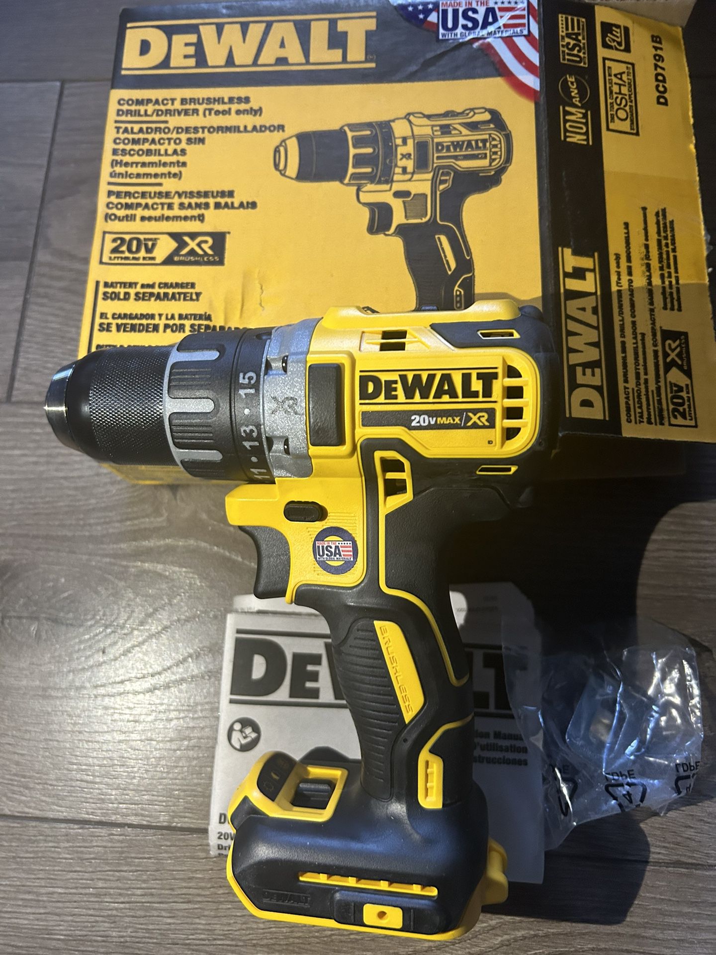 New Dewalt XR Drill (Made In USA)