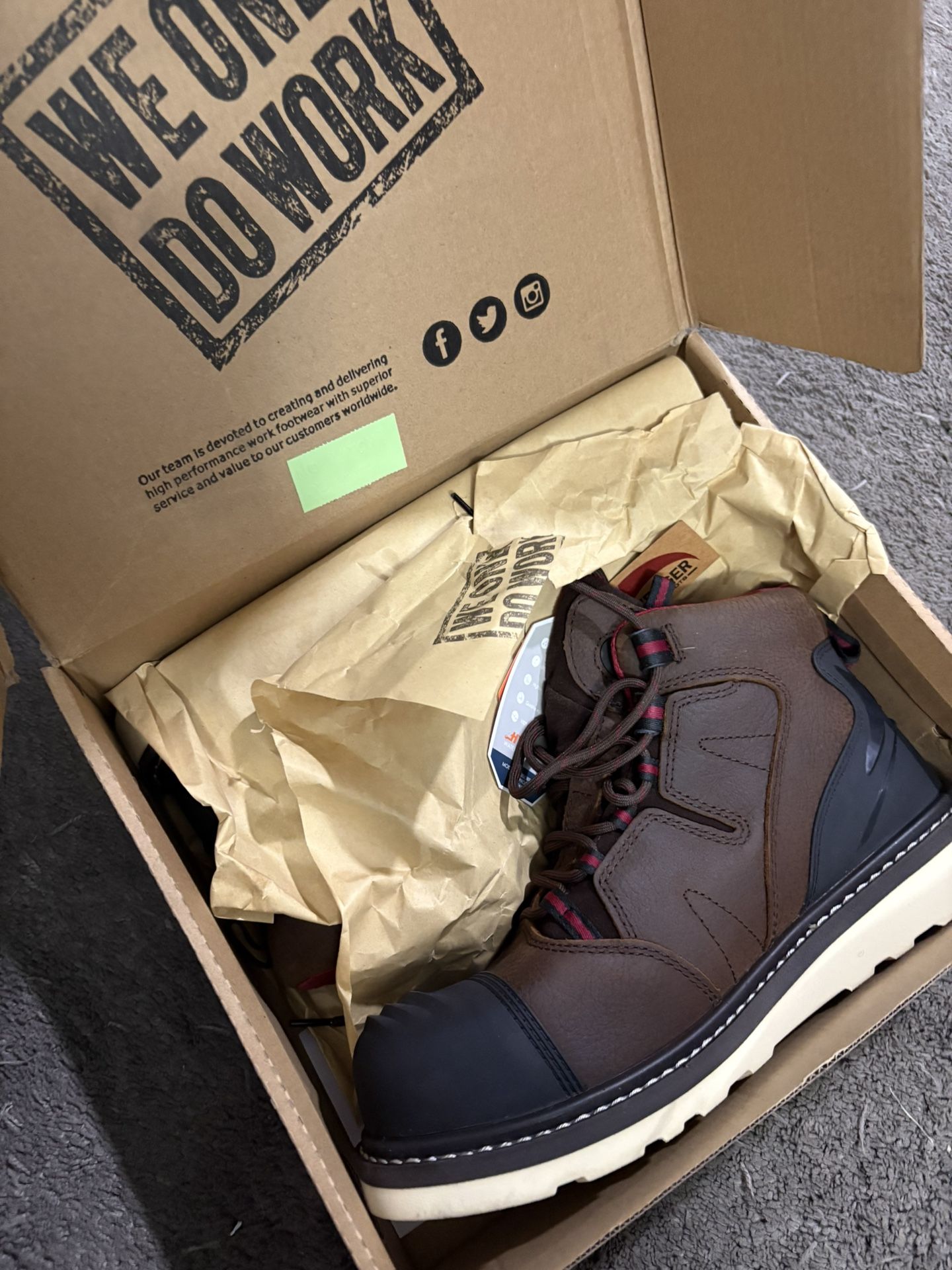 Avenger Steel Toe Work Boots