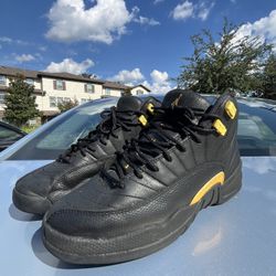 Jordan 12 Retro GS ‘Black taxi’ … Size 7 men
