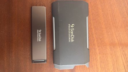 SanDisk Professional 4TB With Transport For Photography, Xbox, PlayStation, Gaming Computer. Ultrafast Storage