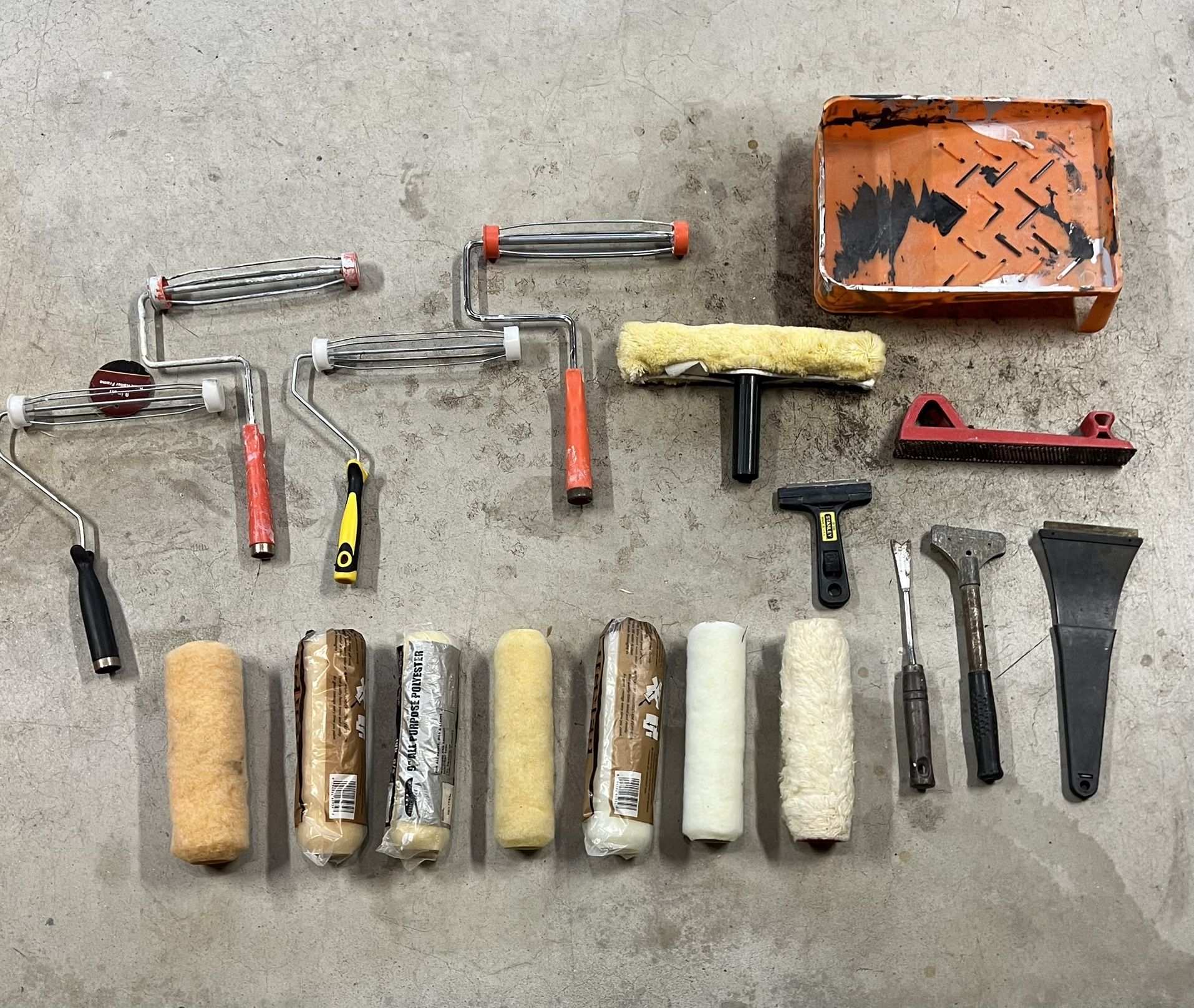 Paint Roller Scraper Handel Tools