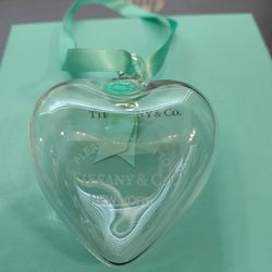 Tiffany & Co Crystal Glass Ornament