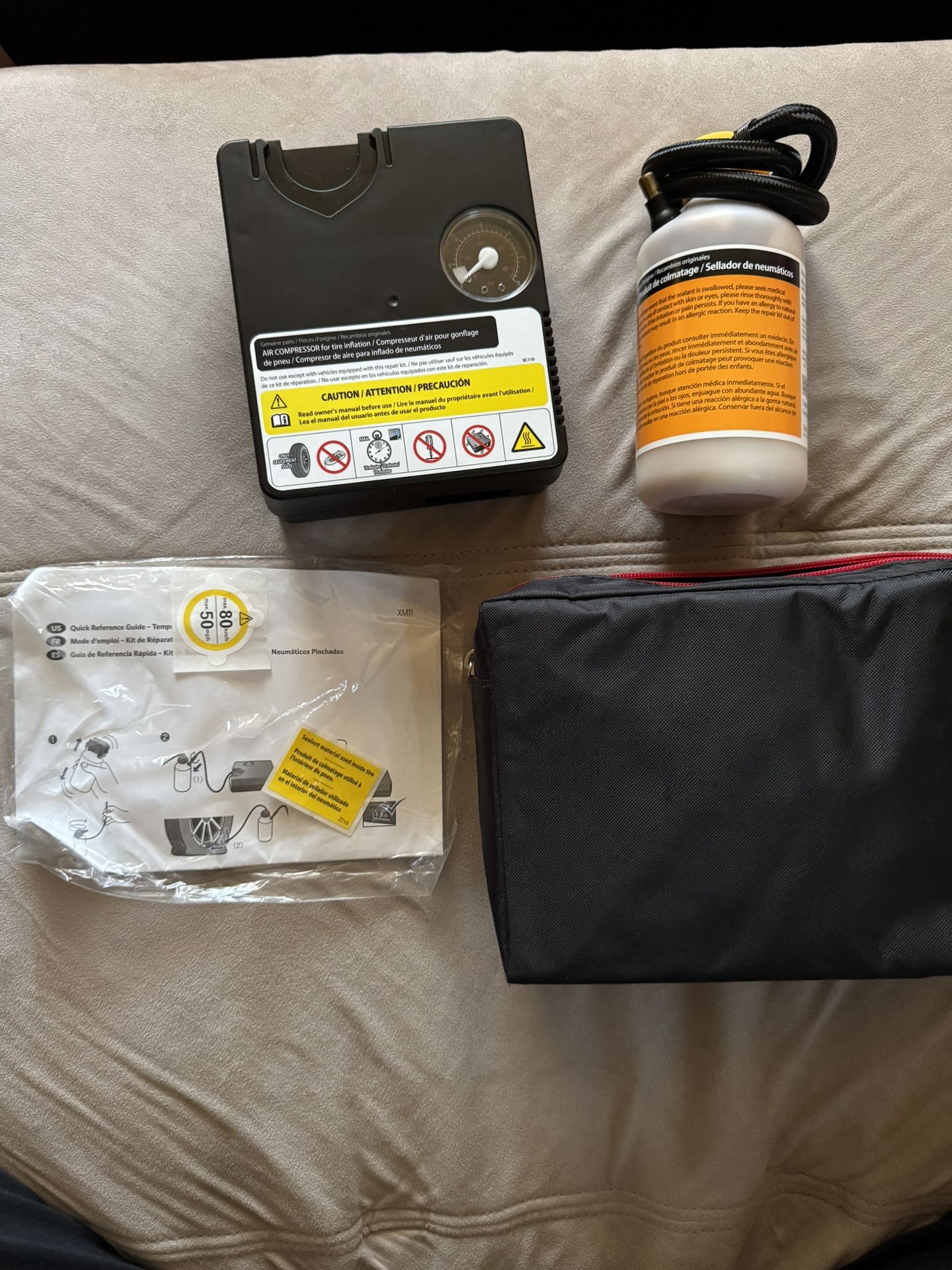 Mazda Miata Mx-5 Tire Repair Kit
