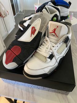 Jordan 13 he got game Jordan 4 white cement