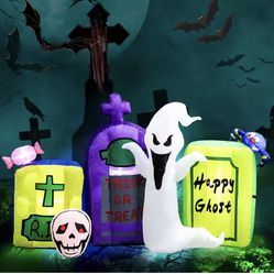 NEW… Halloween Inflatable Decorations 7 FT (1sold, 3left)