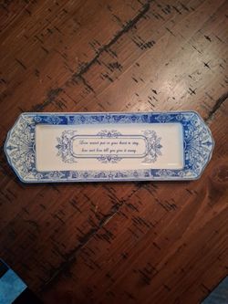 Vintage spode trinket tray