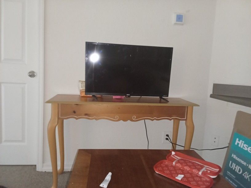 Chair, 2 Tables And A Love Seat.