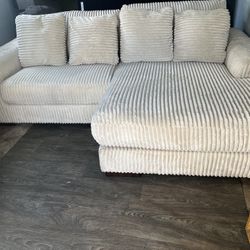 Ashley Furniture Corduroy Sectional Couch