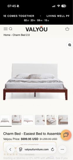 Full Size Japanese Joinery Bed Frame - IN BOX