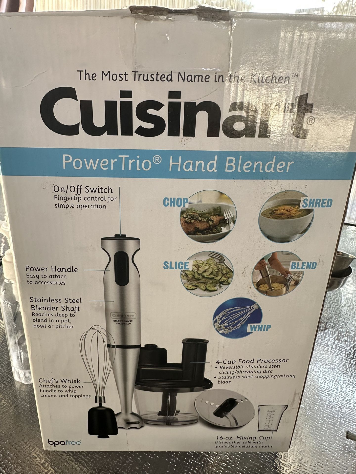 cuisinart power trio hand blender And Food Processor 
