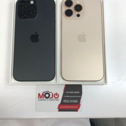 Iphone 16 Pro Max 256 GB Desert Titanium/ Black Titanium Pre Owned Used 