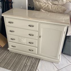 Chest With Marble Top