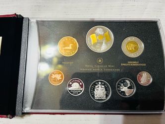 2005 Royal Canadian Mint Proof Set Silver
