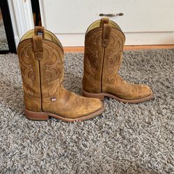 Double H Anton Boots Size 7.5 Men’s Super Good Condition Only Worn Once And Then I Grew Out Of Em 