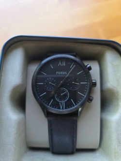 Fossil Watch - Matte Dark Grey