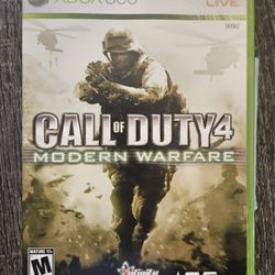 Xbox 360 Video Game Call of Duty Modern Warfare