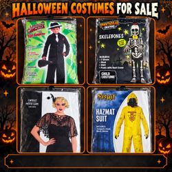 Halloween costumes for sale