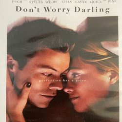 DON’T WORRY DARLING Full-Screen Edition (DVD-2022) Harry Styles + Olivia Wilde!