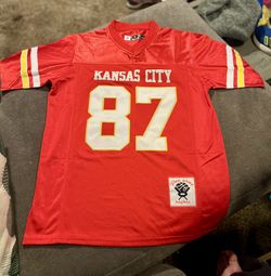 New! Kansas City Chris’s Travis Kelse 87 Red Jersey