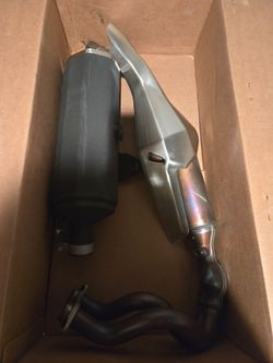 Kawasaki exhaust 500cc