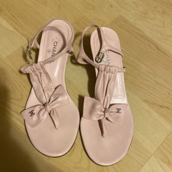 Pink Chanel Heels