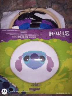 Disney Stitch Cross Stitch Kit
