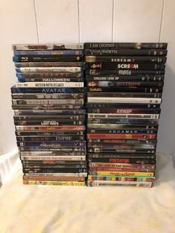 DVD & Blu Ray Movies Most $2 Each Third Pic Are Sealed In Original Plastic Last 2 Pics $5 Each Or All For $75