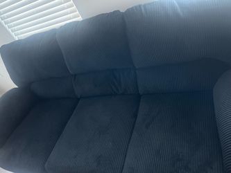 Love seat and couch