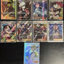 Pokémon Cards (Full Art Trainers)