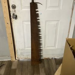 Cross Cut Two Man Vintage Saw 
