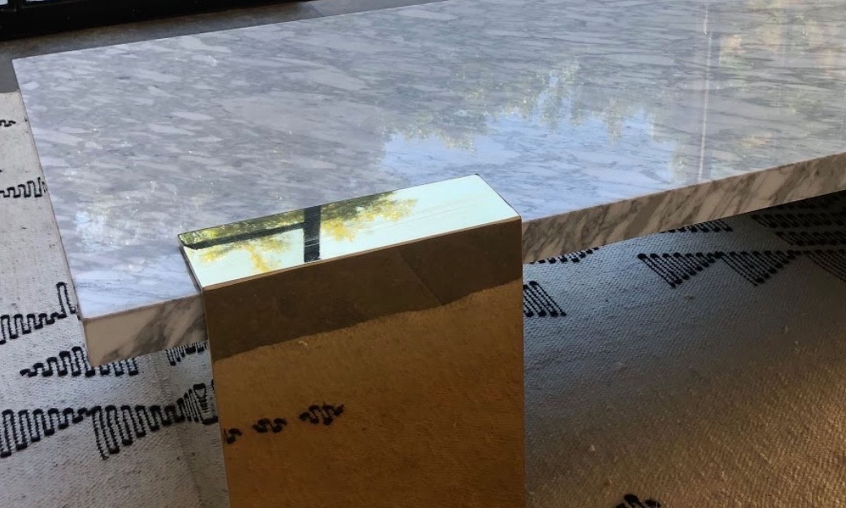 RH Marble Coffee Table