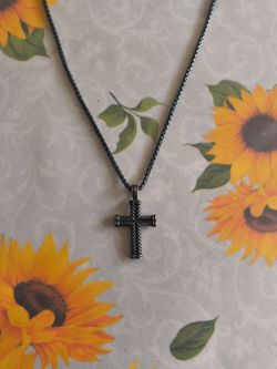 David yurman chain cross