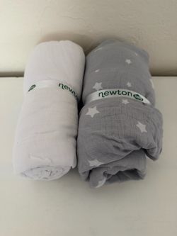 Brand New, Never Used Newton Baby Crib Muslin Sheets- Set of 2