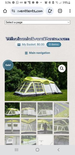 Incredible HUGE Family Tent, College Camp Trip, Retreat, Sukkot