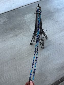Blue necklace